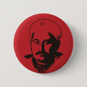 Abd el-Krim Rif Leader Icon Style Abdelkarim Button