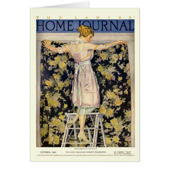 Abdeckung der Damen-Zuhause-Zeitschrift 1921 durch (Vorne)