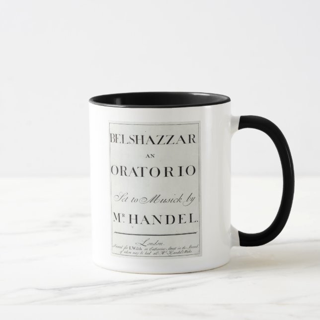 Abdeckung der Kerbe für Belshazzar durch Handel Tasse (Rechts)