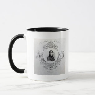 Abdeckung der Noten für eine Quadrille Tasse