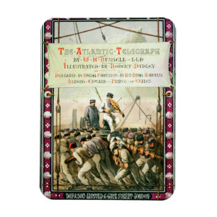 Abdeckung "des atlantischen Fernschreibers" durch Magnet