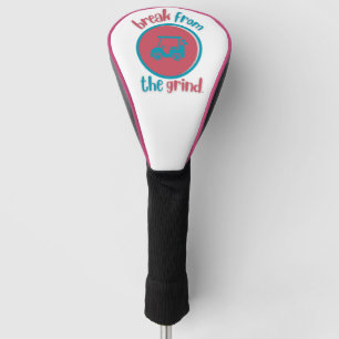 Abdeckung für rosa Golfwagenfahrer Golf Headcover