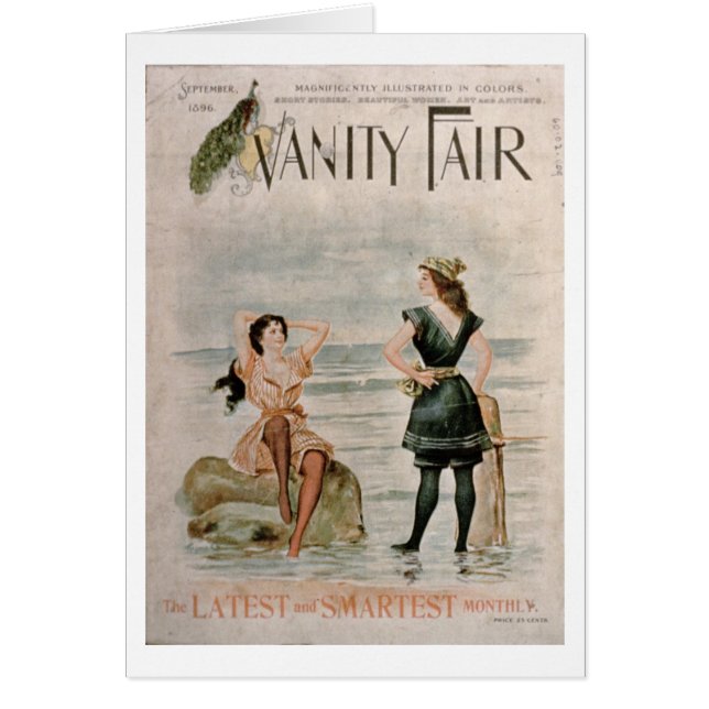 Abdeckung für "Vanity Fair", im September 1896 (Vorne)