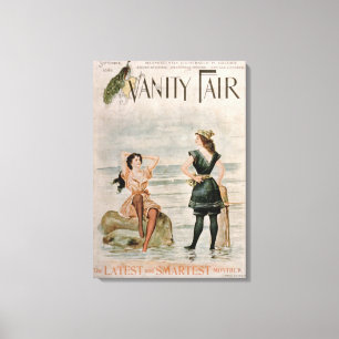 Abdeckung für "Vanity Fair", im September 1896 Leinwanddruck