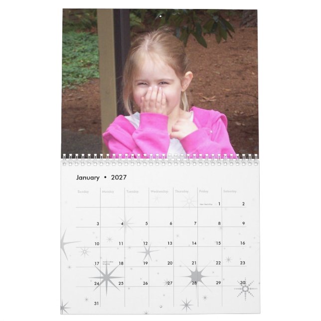 Abdeckung Kalender (Jan 2027)