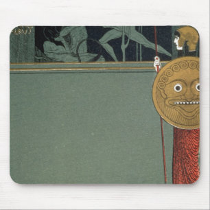 Abdeckung von Ver Sacrum die Zeitschrift von Mousepad