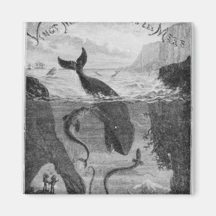 Abdeckungs-Illustration '20.000 Ligen unter dem Magnet