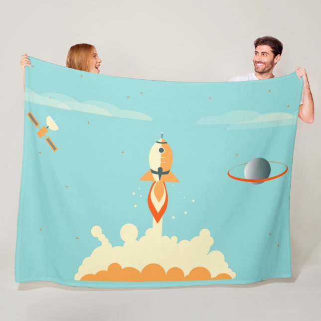 ABDL bedecken Schiffsdecke I Baby4life I Rocket Fleecedecke (Beispiel)