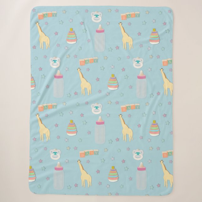ABDL niedliche Decke | super niedliches | Sherpadecke (Vorderseite)