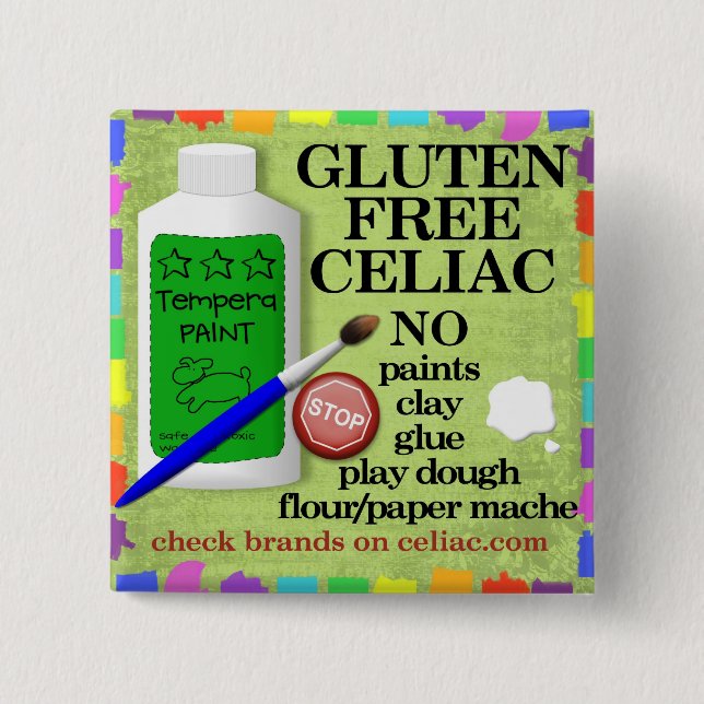 Abdominale Gluten-freie Button (Vorderseite)