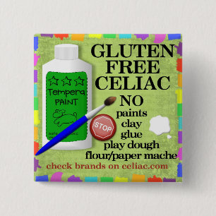Abdominale Gluten-freie Button