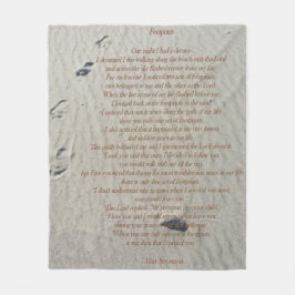 Abdruck-Fleecedecke Fleecedecke