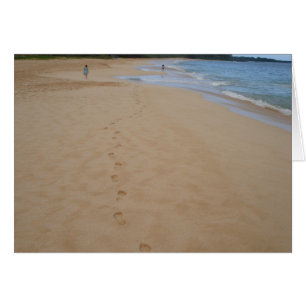 Abdrücke im Sand