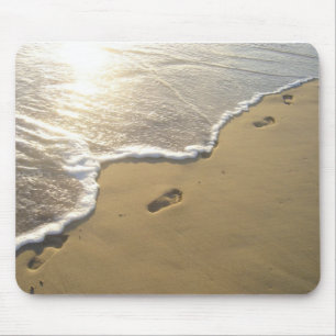 Abdrücke im Sand Mousepad