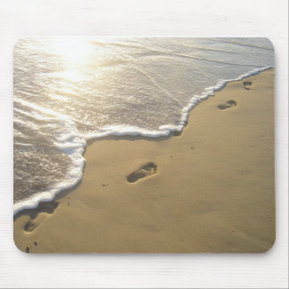 Abdrücke im Sand Mousepad
