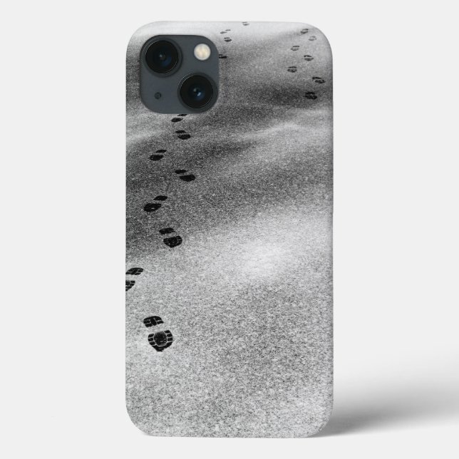 Abdrücke im Schnee Case-Mate iPhone Hülle (Rückseite)