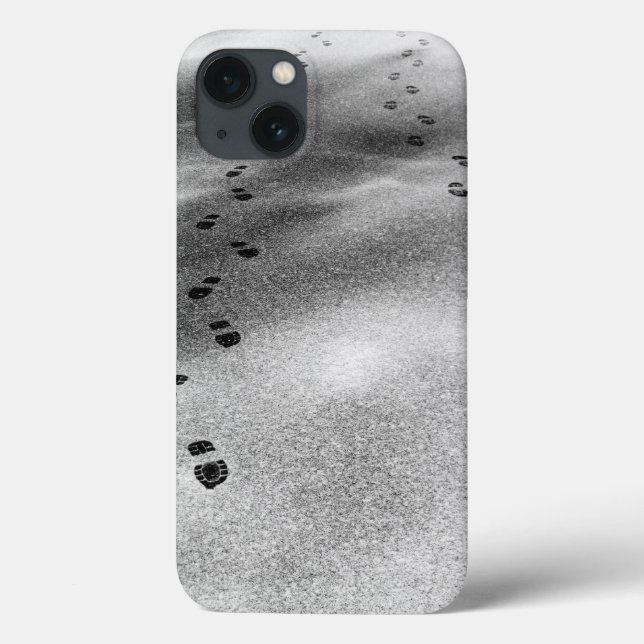 Abdrücke im Schnee Case-Mate iPhone Hülle (Rückseite)