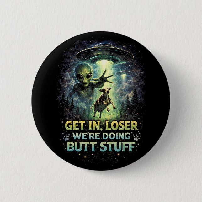 Abduction Night Button (Vorderseite)