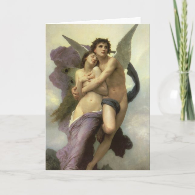 Abduktion (auch Ravoration) von Psyche durch Bougu Karte (Vorderseite)