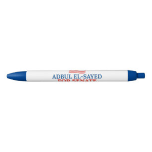 Abdul El-Sayed für den Senat Michigan Wahl 2026 Kugelschreiber