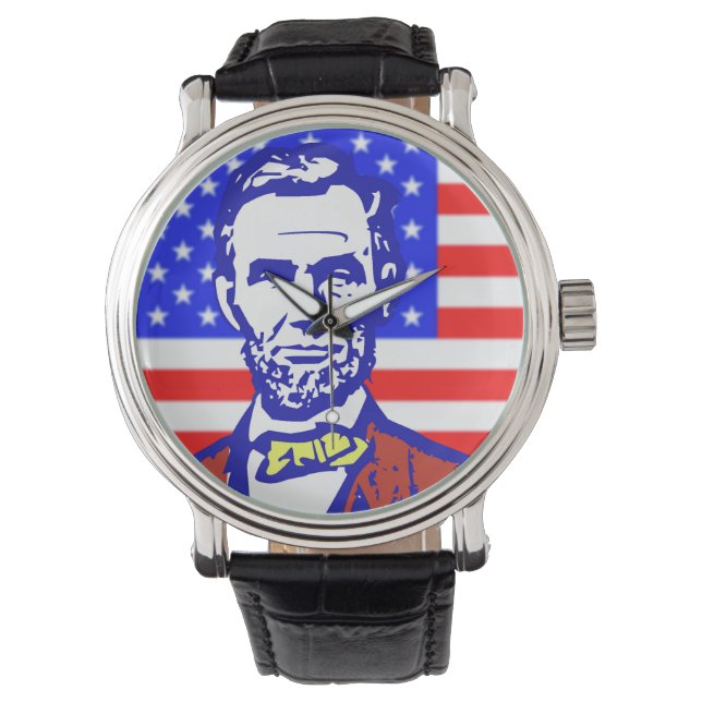 ABE LINCOLN 3 ARMBANDUHR (Vorderseite)
