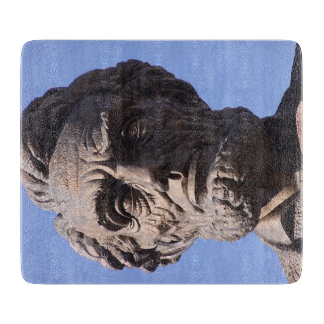 Abe Lincoln Cutting Board Schneidebrett (Vorderseite)