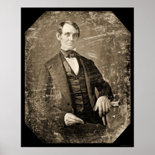 Abe Lincoln Daguerreotype 1846 Poster