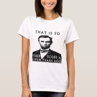 Abe Lincoln, das so vier und sieben Jahre alt ist