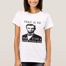 Abe Lincoln, das so vier und sieben Jahre alt ist
