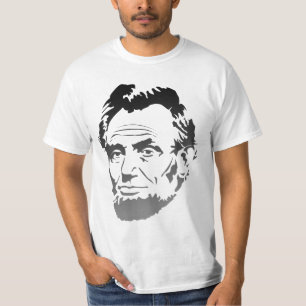 Abe Lincoln Fade to Gray Portrait - Shirt
