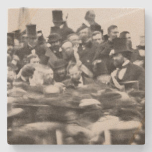 Abe Lincoln Gettysburg-Adresse: Ende des Bürgerkri Steinuntersetzer