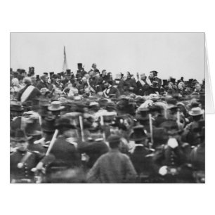 Abe Lincoln Gettysburger Ansprache: Ende des Bürge