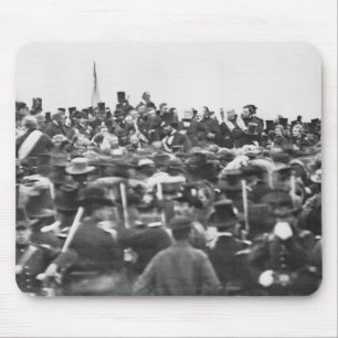 Abe Lincoln Gettysburger Ansprache: Ende des Bürge Mousepad