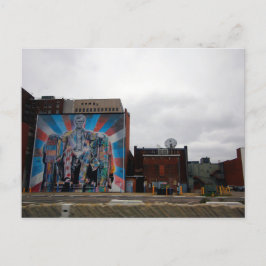 Abe Lincoln Mural, Lexington, Kentucky Postkarte