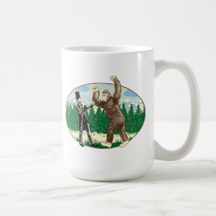 ABE LINCOLN: SASQUATCH JÄGER - lustiges Kaffeetasse