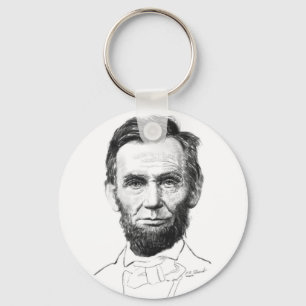Abe Lincoln Schlüsselanhänger