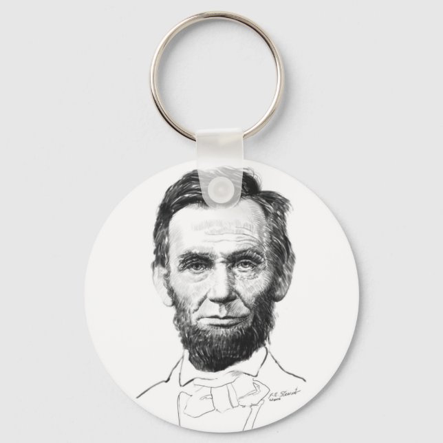 Abe Lincoln Schlüsselanhänger (Vorderseite)