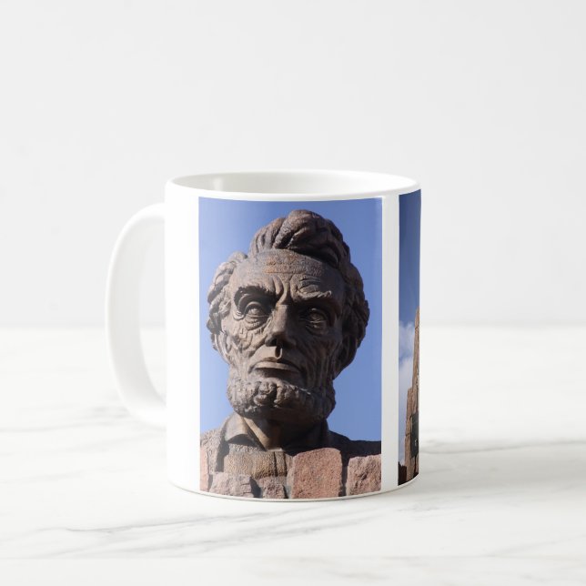 Abe Lincoln Tasse (Vorderseite Links)
