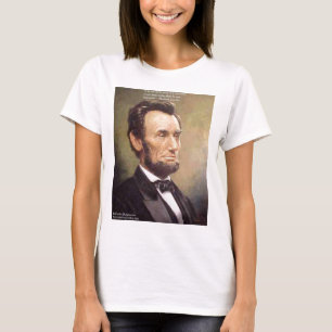 Abe Lincoln "Wiser" Zitat gibt T-Shirts Karten etc