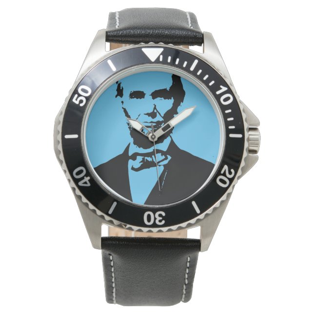 ABE LINCOLN (ZWEI) ARMBANDUHR (Vorderseite)