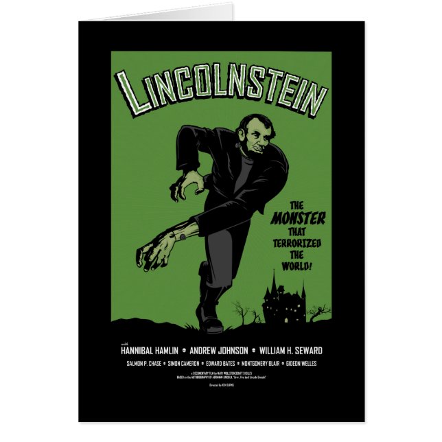 Abe Lincolnstein. Abraham Lincoln Frankenstein (Vorne)