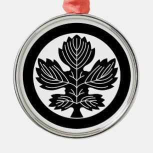 Abe Papiermaulbeerbaum Silbernes Ornament
