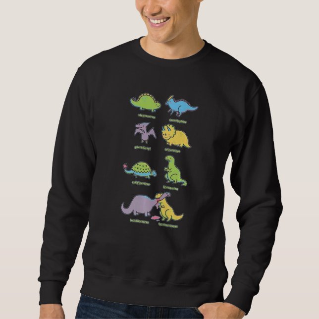 Abed Dinosaur TV-Parodie Sweatshirt (Vorderseite)