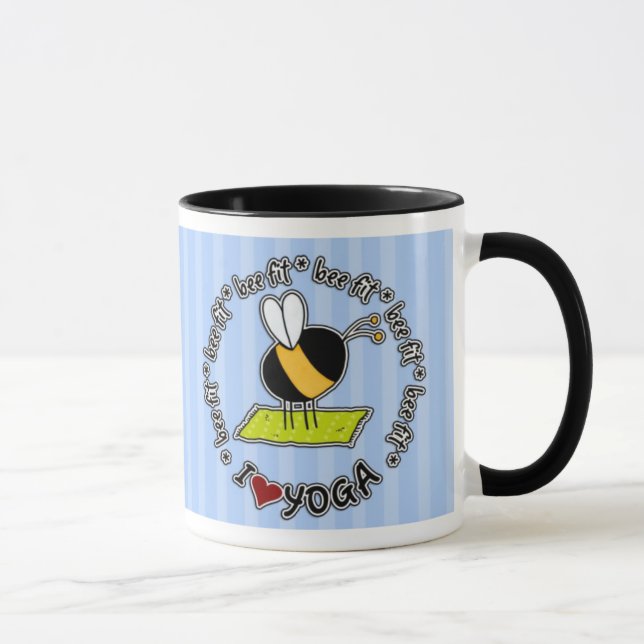 abeille adaptée - tasse de yoga (Droite)