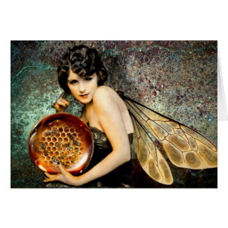 Abeille bleue observée par obscurité Fae