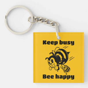 Abeille drôle Garder l'abeille occupée Abeille heu