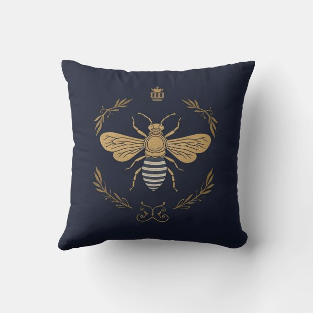 Abeille Royale Throw Cushion - Abe 003 Kissen (Rückseite)