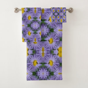 Abeille Sur Fleurs Violettes Nature Abstraite
