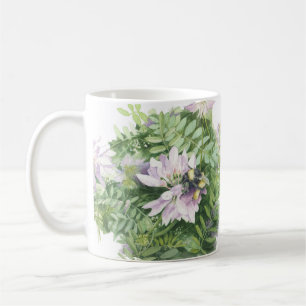 Abeille sur une Mug Flower