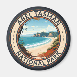 Abel Tasman Nationalpark Neuseeland Reiseroute Ret Magnet